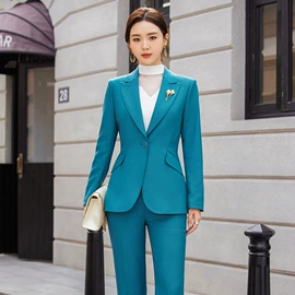 职业女裤套装;女式衬衫;小西装