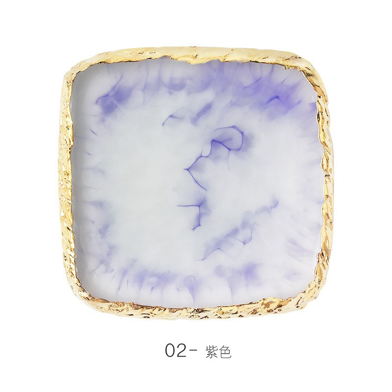 사각 레진 팔레트 퍼플