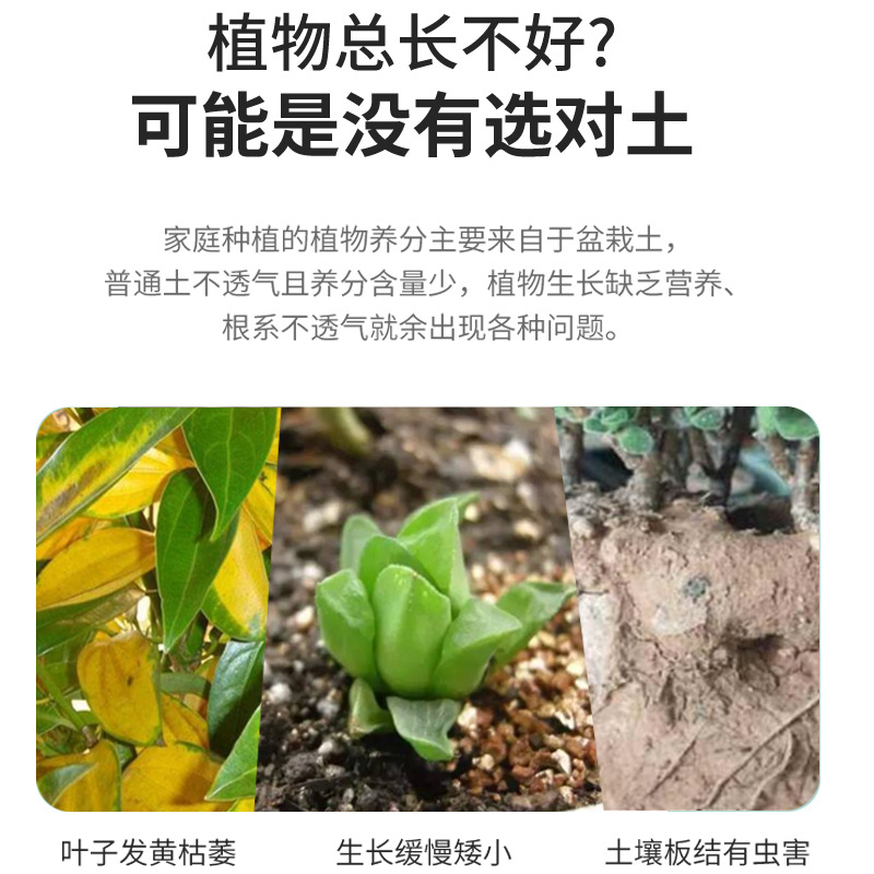 廠家批發一件代發種花專用有機營養土有機通用綠蘿發財樹草莓通用
