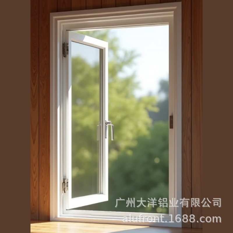 王品门窗大尺寸平开窗户 AS2047 认证开启灵活商铺厂房采光窗户