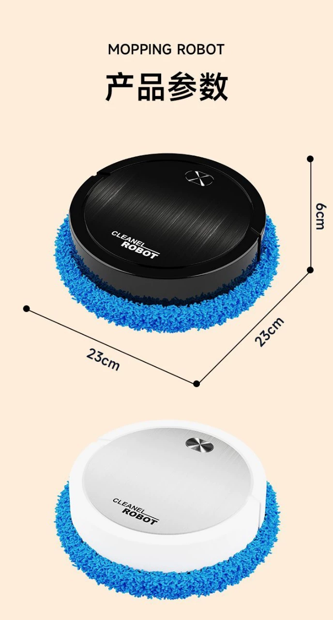 Intelligent floor mopping robot silent wet and dry cleaning mopping machine Tuoke gift small appliance wholesale floor shampoo machine