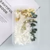 K35 white tea dried flower box: free hemp rope for binding flowers and leaves