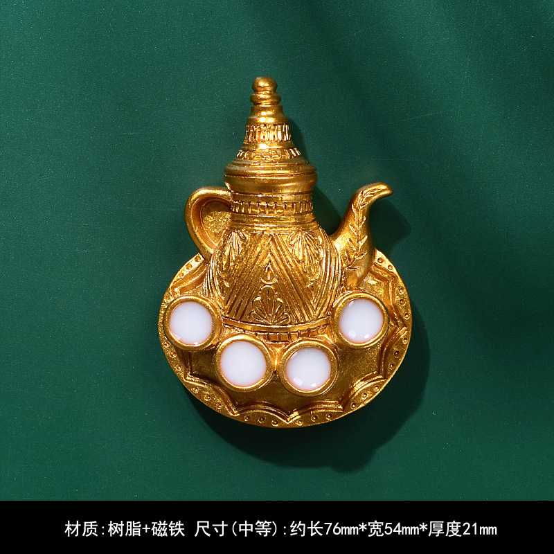 3d立体新疆冰箱贴旅游馕饼美食磁性贴赛里木湖乌鲁木齐喀纳斯文创|undefined