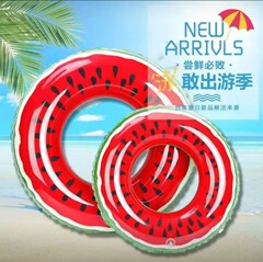 工場直接供給の厚みのある浮き輪 PVC インフレータブル救命浮輪子供用脇の下リングインターネット有名人の救命浮輪浮き輪