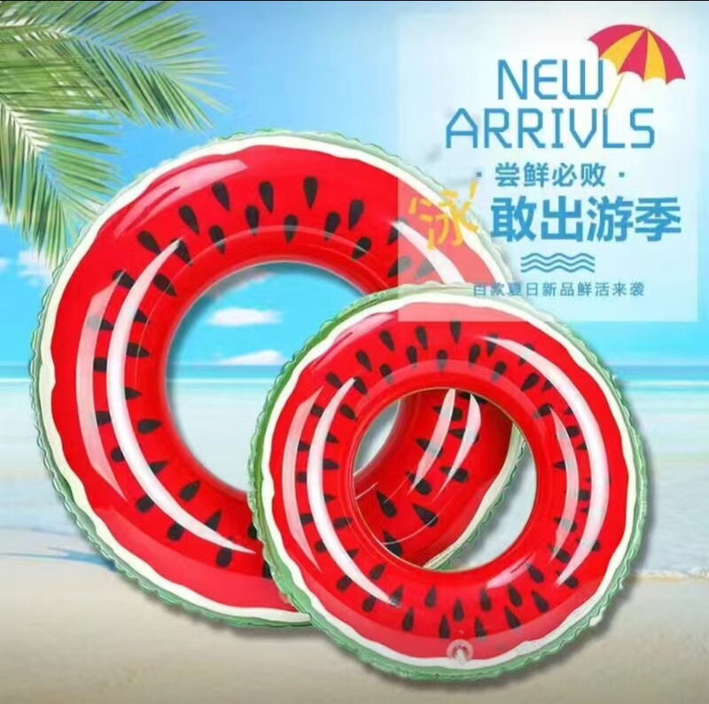工場直接供給の厚みのある浮き輪 PVC インフレータブル救命浮輪子供用脇の下リングインターネット有名人の救命浮輪浮き輪|undefined