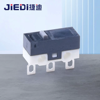 厂家供应小型焊线端子微动开关扫地机智能门锁ETC微动开关