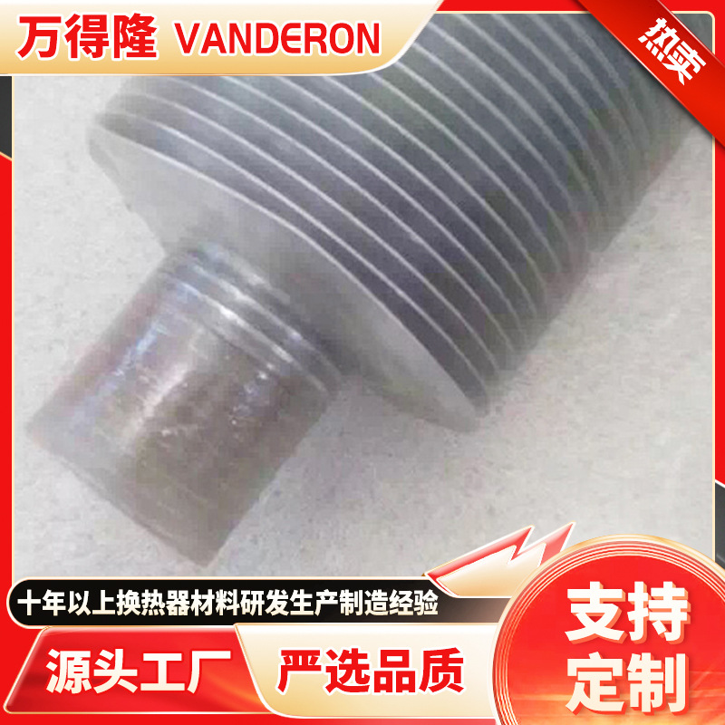 厂家供应电加热翅片管 空气干烧型不锈钢发热管 加工制作电热管