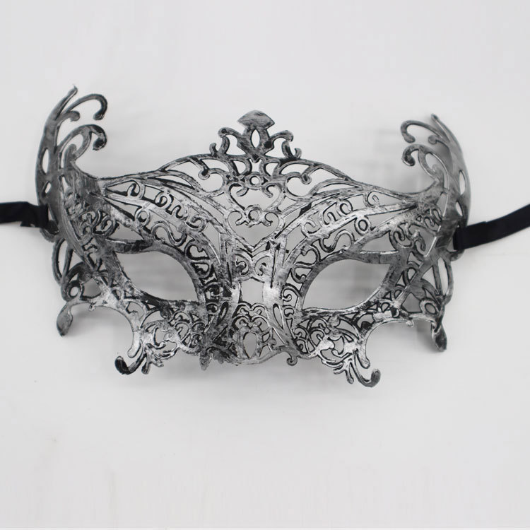 Ventas transfronterizas en caliente princesa de hadas retrógradas mitad cara de la antigua griega máscara de corona de jazz máscara romana