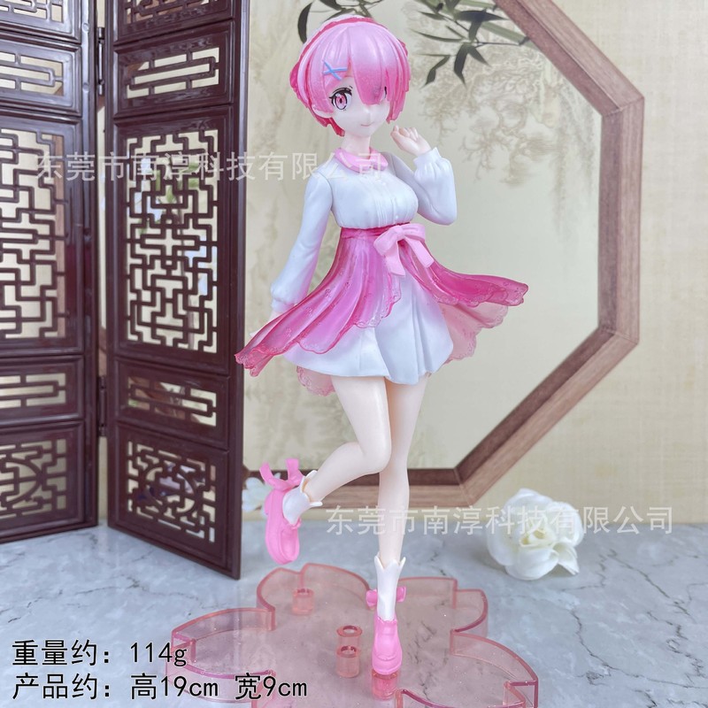 レムラム愛ミリアフィギュアパーカー装着ドーム妹初音二次元人形モデル装飾品卸売|undefined