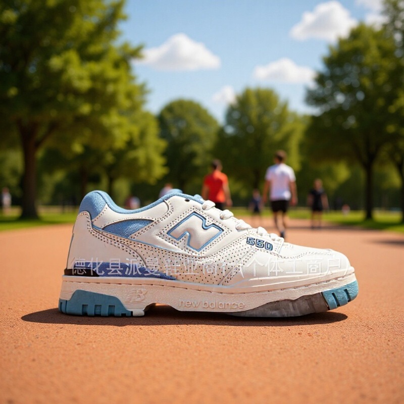 Putian Shoes Nb550 Casual White Shoes Sports Shoes for Men and Women Slow Retro Couple Running Shoes Breathable and Comfortable