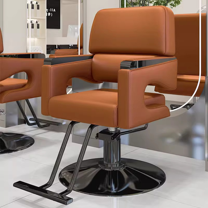 Red famosa nueva silla de peluquería silla de salón de peluquería especial elevación giratoria de moda corte de cabello asiento de permeación image 17