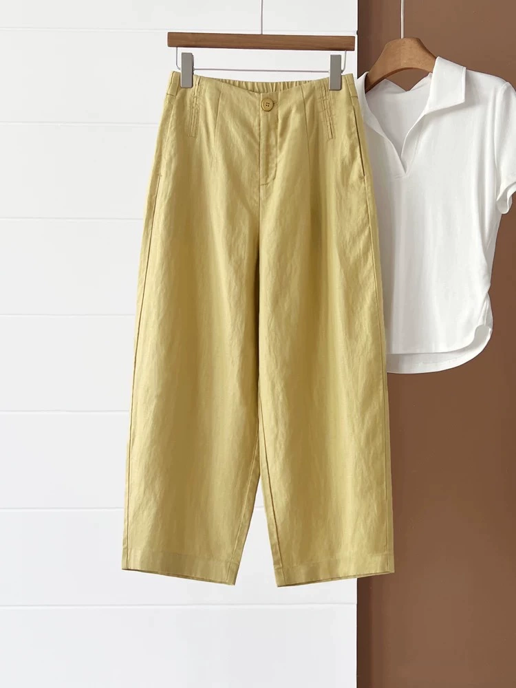 Trousers, balloon, loose straight fit