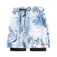 メーカーは水泳パンツの男性の平角五分の水着セットを提供しています。