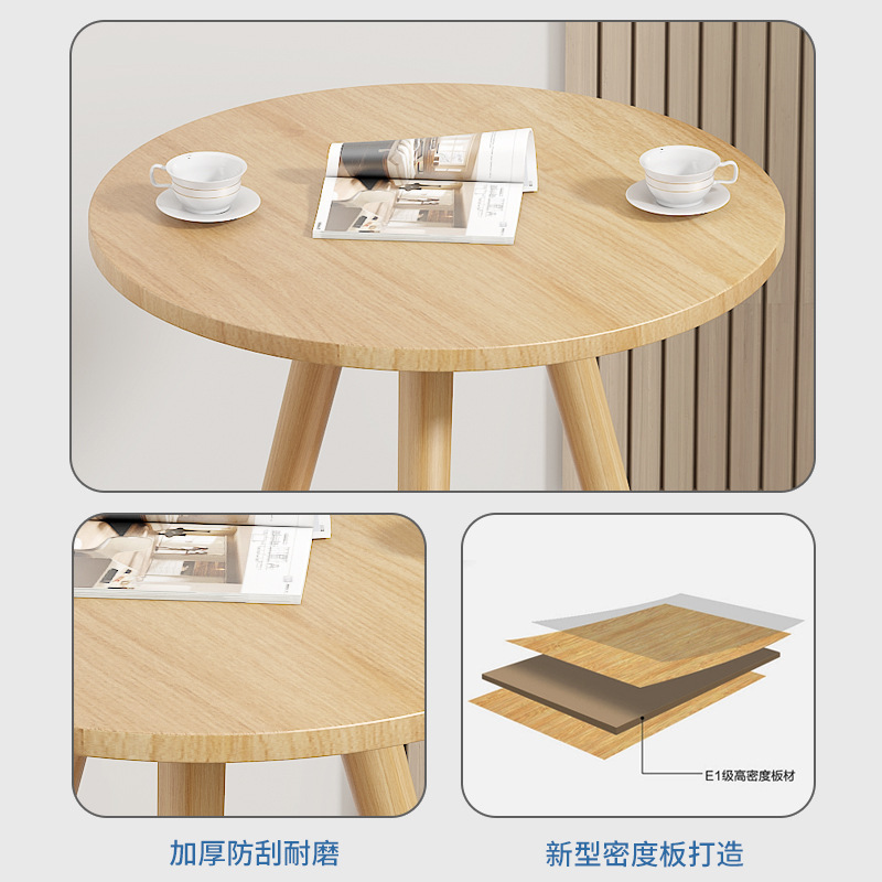 阳台休闲小桌椅网红轻奢现代茶桌椅组合三件套休息区创意一桌两椅|undefined