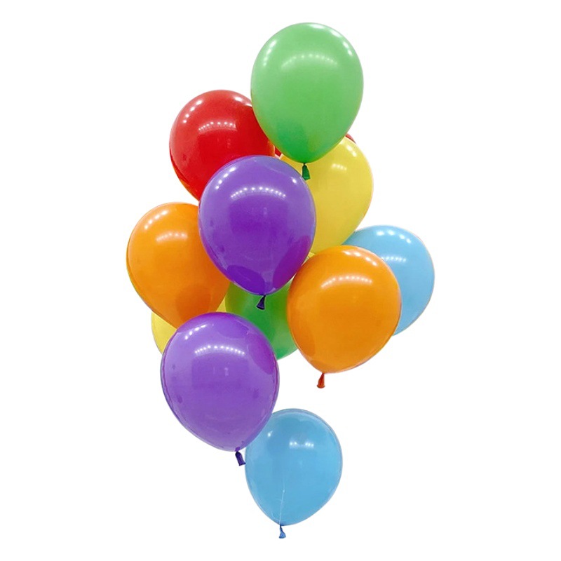 Venta al por mayor transfronteriza de 5 pulgadas de 10 pulgadas de 12 pulgadas de 18 pulgadas de globo mate Fiesta de cumpleaños decoración de la boda visita mate a los Estados Unidos globo