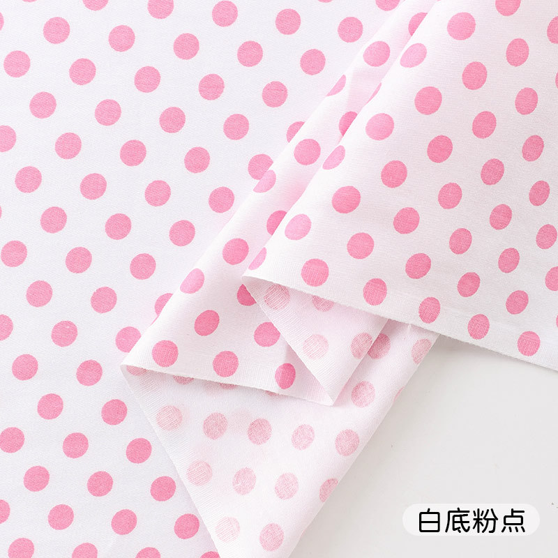 Tejido de algodón, punto de agua, punto de onda, impresión de tela de algodón, camisa, falda, ropa de cama, tela DIY