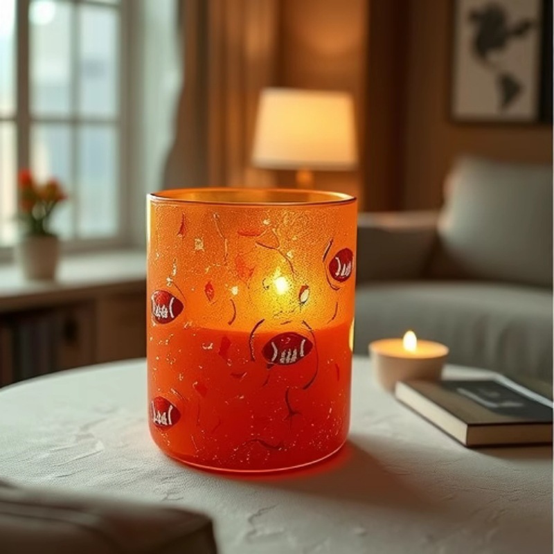 Medieval Artificial Opening Patch Crystal Glass Cherry Strawberry Embossed Patch Decorative Drink Coffee Cup