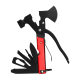 Multifunctional axe hammer outdoor portable tool repair car household stainless steel screw knife