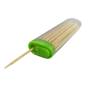 Clean Bamboo toothpick 200 PCs small package bottled portable travel manufacturer