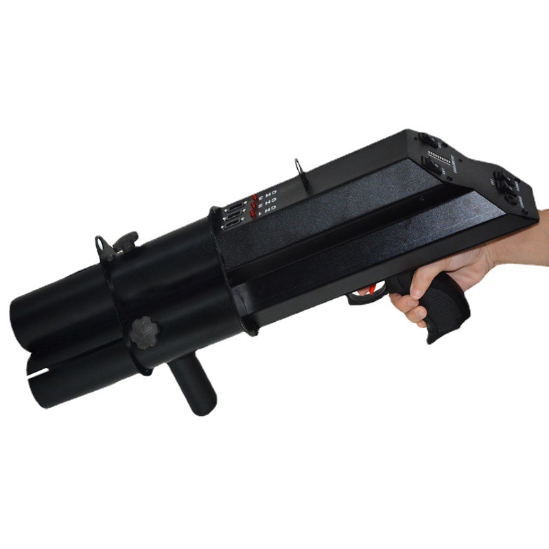2023 new three hair V8 salute gun KTV nightclub bar salute gun handheld electronic fireworks gun
