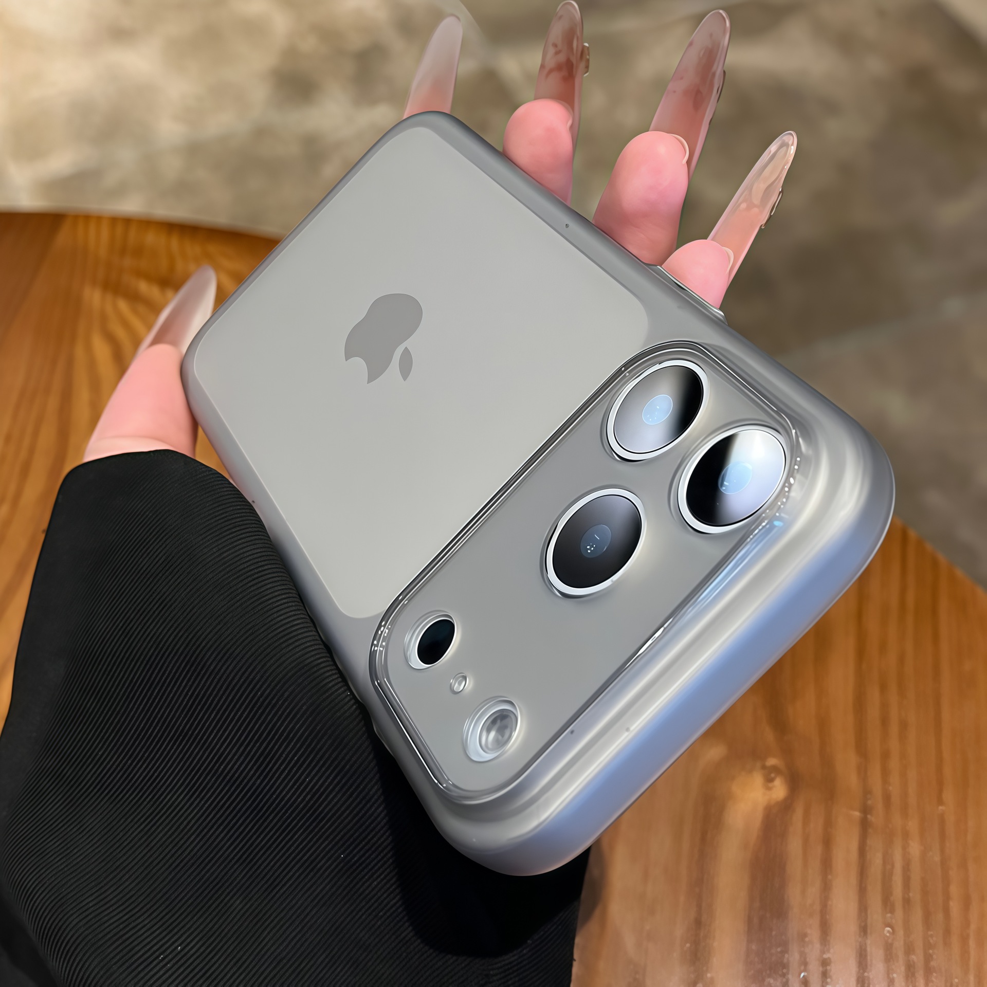 [투명 그레이] 초박형 매트