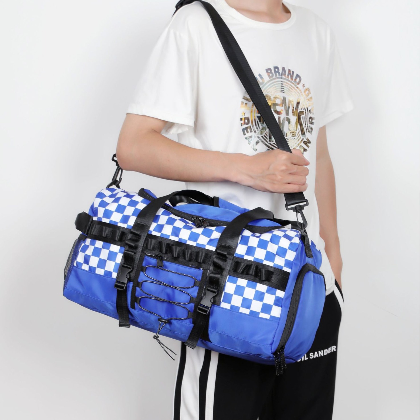 2026 nuevo paquete de fitness deportivo independiente zapato almacén de moda bolsa de yoga bolsa de entrenamiento de natación bolsa de viaje de gran capacidad