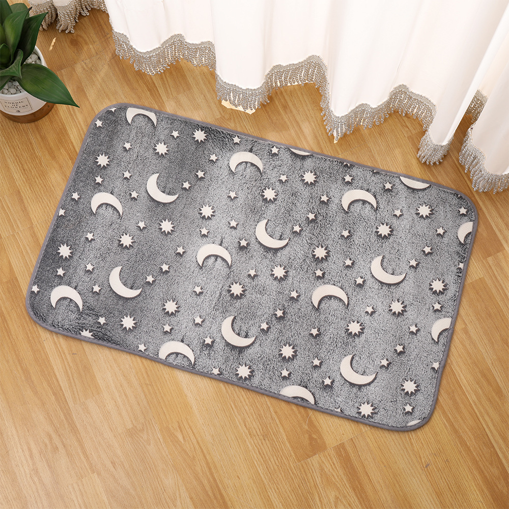 灰色底星星月亮