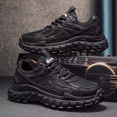 Dad Shoes Men Ins Trendy Shoes 2024 New Spring Autumn Versatile Thick Sole Internet Famous Casual Super Hot Sports Shoes For Men