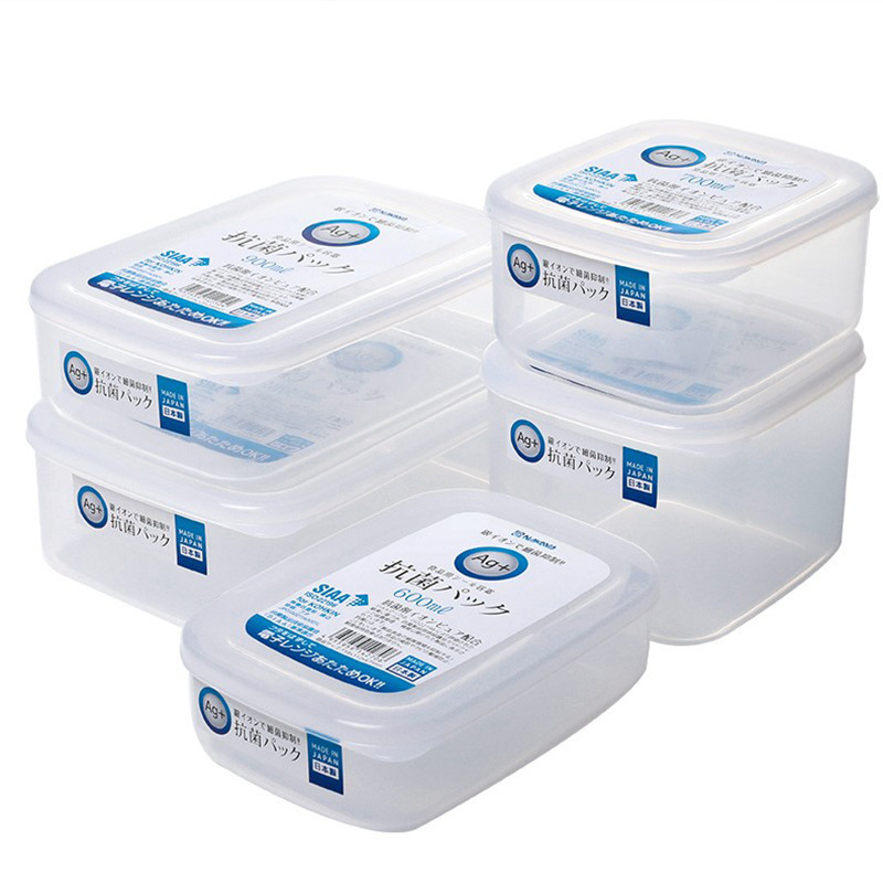 Nakaya日本輸入プラスチックタッパー冷蔵庫食品密封缶フルーツボックス冷凍収納ボックス収納ボックス|undefined