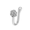 Nose clip, zirconium, nose piercing perforated, suitable for import, European style