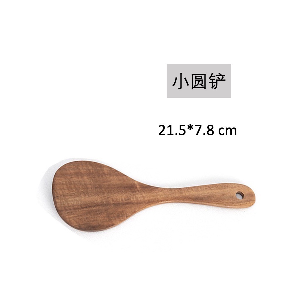 [밥숟가락 전용-소형 원형주걱] 21.5*7.8 cm