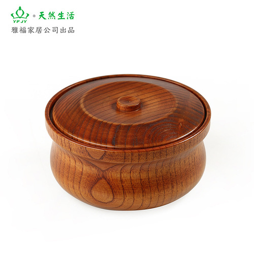 yfjy Japanese retro jujube wood water cup beer mug tea cup mug solid wood retro household wooden cup wholesale