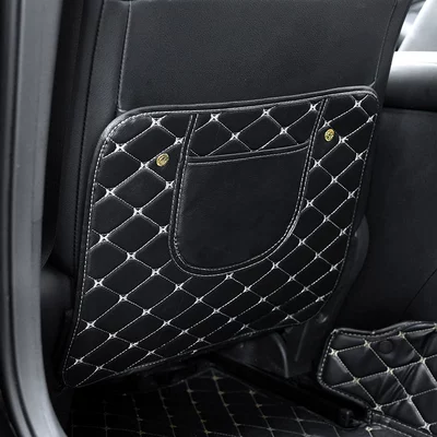 Car Seat Anti-Kick Pad, Chair back anti-kick pad - half-wrap