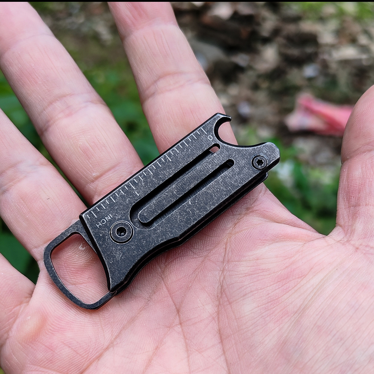 Folding knife multifunctional combination tool EDC fast delivery tool pocket knife tool bottle opener internal six 