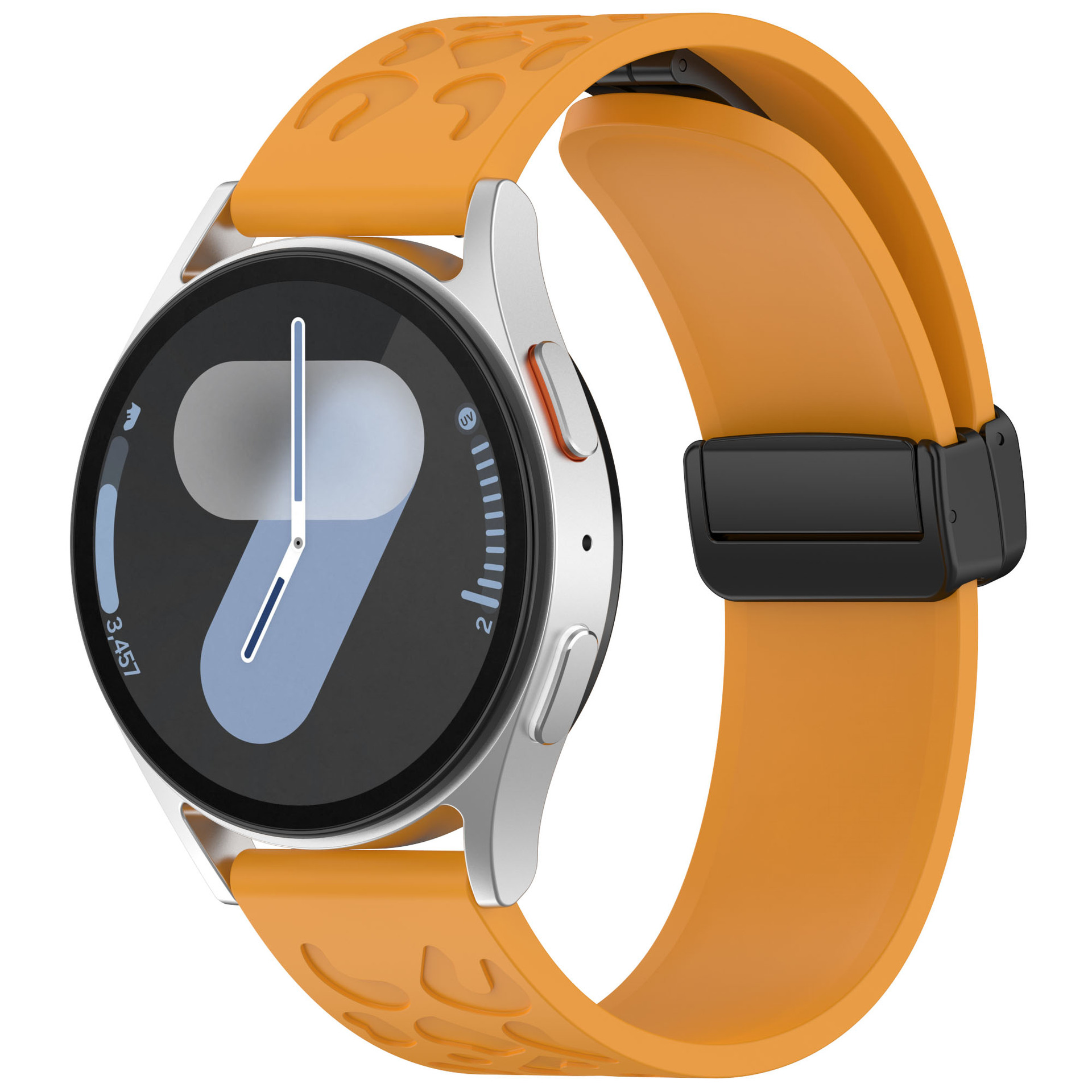 Compatible with the universal leopard print magnetic clasp strap of Huawei and Samsung Galaxy watch5 pro watch5 undefined