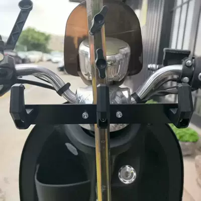 Umbrella Pole Fixed Electric Vehicle Other Electric Vehicle Accessories - umbrella-pole-fixed-eagle-claw-takeaway-hook-3-consecutive-styles