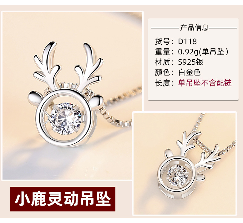 S925 plata esterlina collar de corona inteligente colgante de estrella de seis puntas collar de estilo coreano con diamantes moda con incrustaciones de piedra de púas