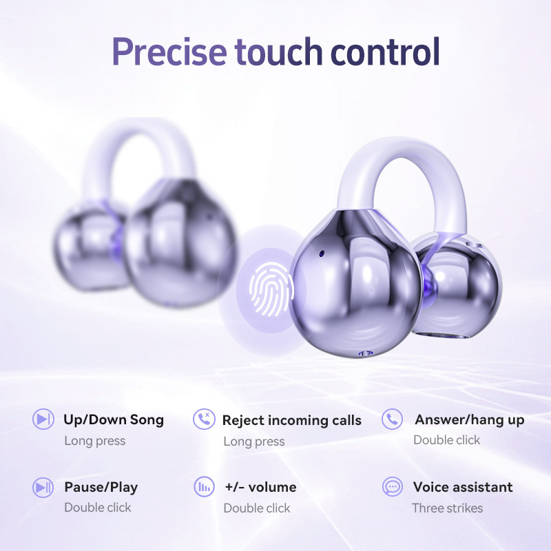 M108 球形 OWS ヘッドフォンクリップオン Bluetooth ヘッドセットクロスボーダー爆発ワイヤレスヘッドセット華強北工場 2345 世代|undefined