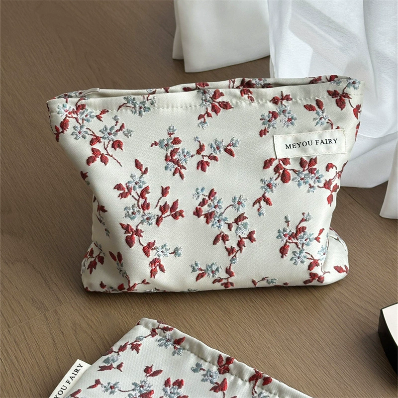 High quality brand retro cosmetic bag, handheld organizer bag, (Cross-border trading)