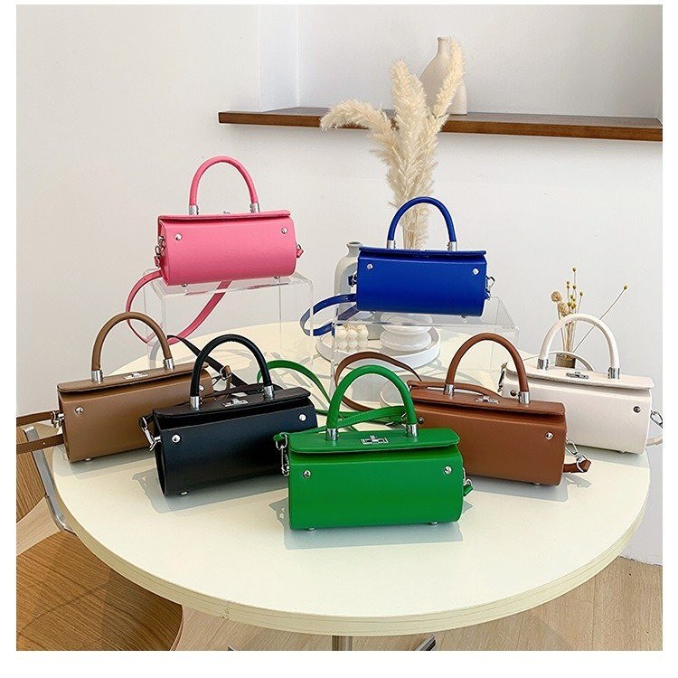 acrylic small design shoulder bag