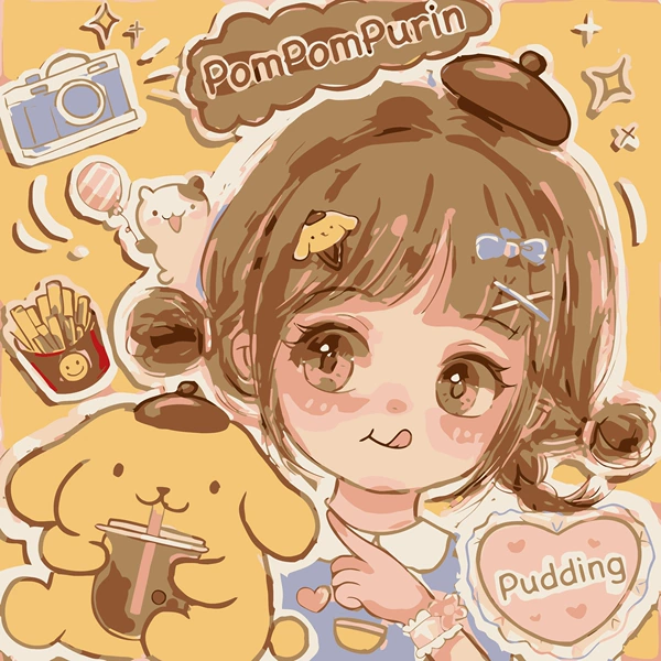 Sanrio Little Girl [Rabbit Grid] 06