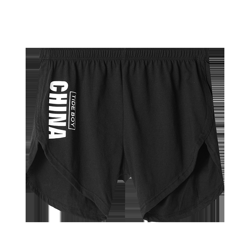 Pantalones de hombre 100% algodón de ángulo plano de algodón de alto grado para hombres, pantalones cortos de hombre