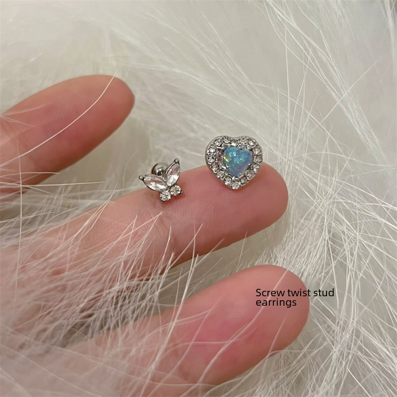 design elegant earrings drop-shaped