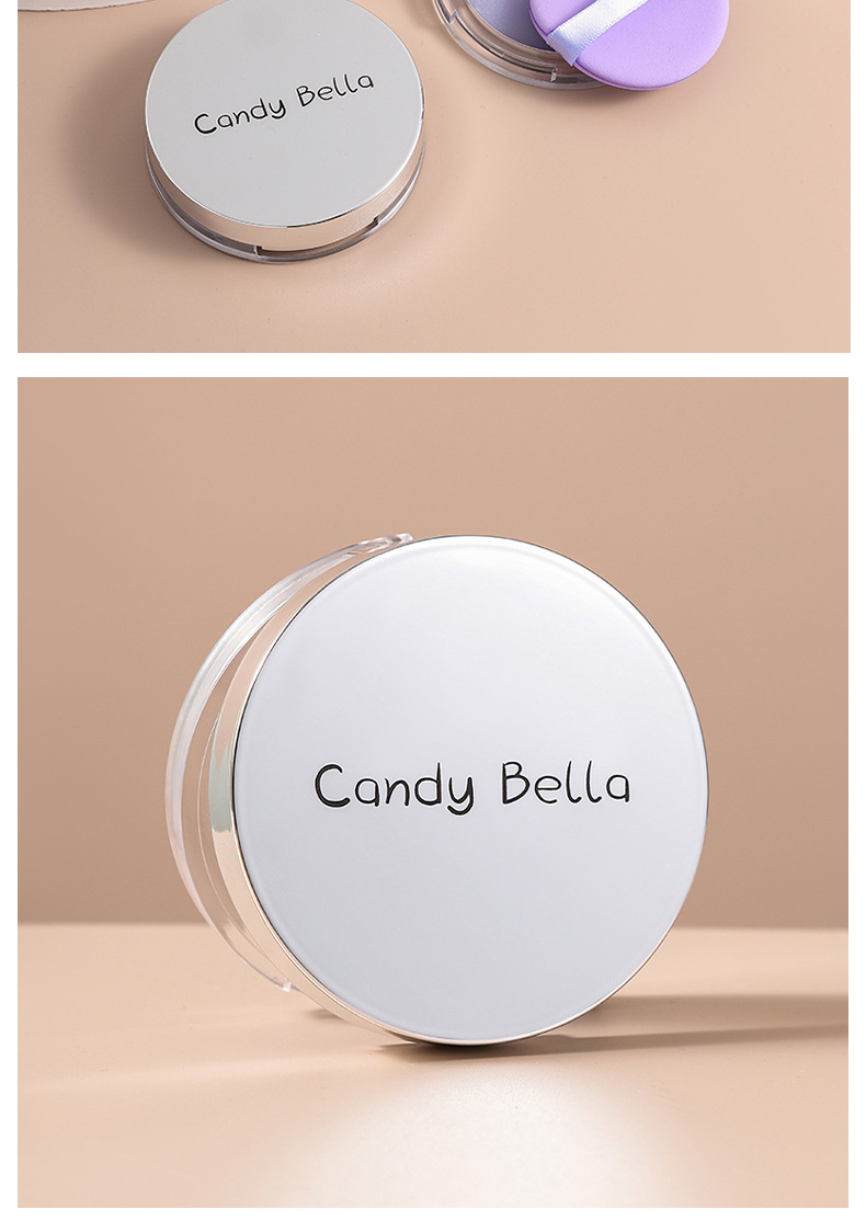 Violet candy bella's new purple oil-control setting powder, contactor powder, skin-friendly and natural oil-control undefined