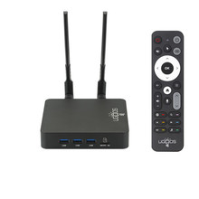 UGOOS AM9机顶盒安卓14 S905X5 4G/64高清8Kwifi6蓝牙BT5.2电视盒