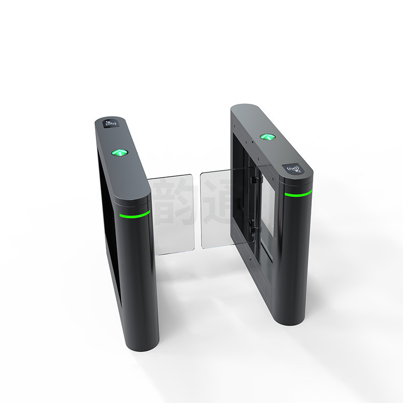 定制写字楼大厦速通门摆闸学校人脸识别刷卡无刷防撞摆闸人行道闸