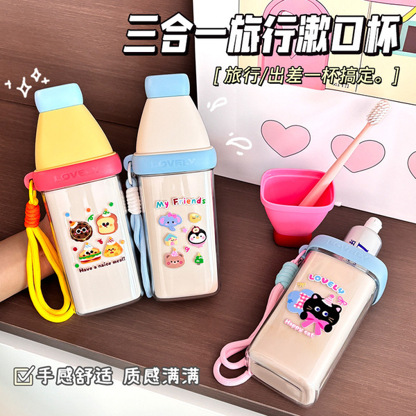 Cartoon handheld set for traveling