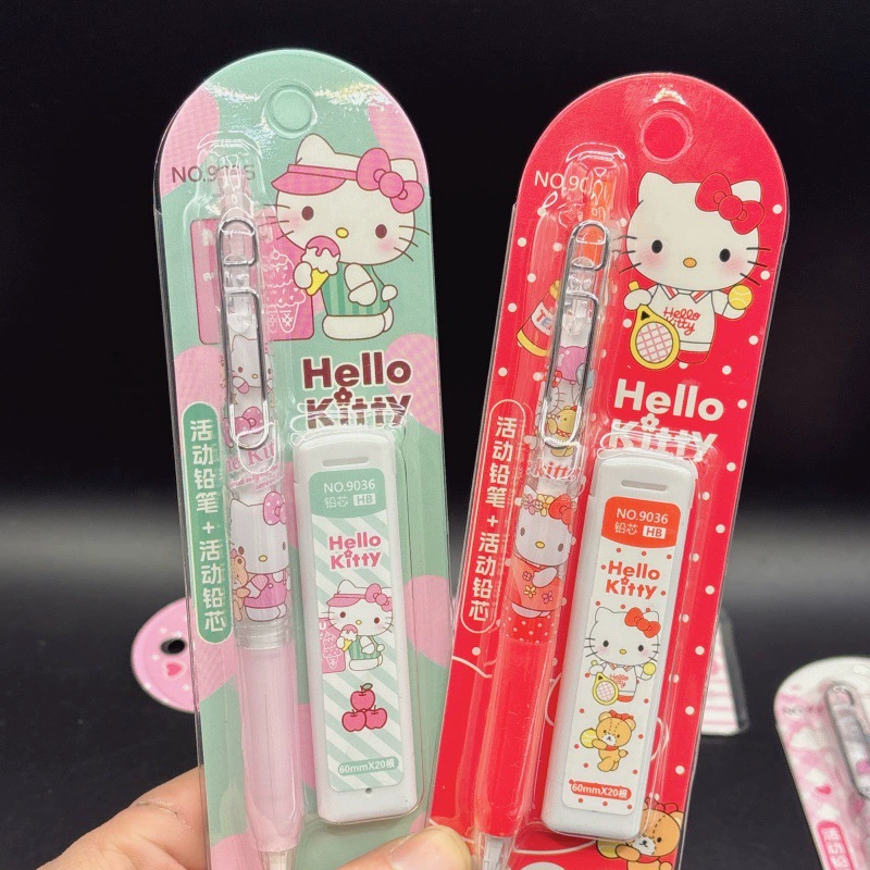 HelloKitty, автоматический набор высокого качества для детей, канцтовары, подарок на день рождения
