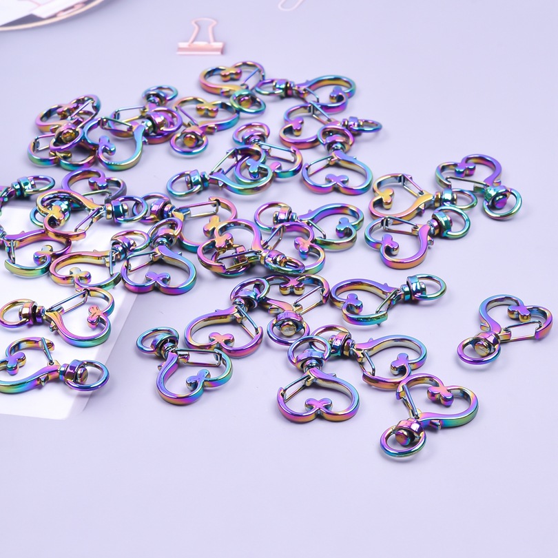 7g Weight Bag Pendant, Keychain Classification 1 Piece Quantity Casual, Daily Occasion Alloy Material Star, Moon, Heart Shape Pattern Unisex Gender Plating Design Cute Style Cute Star Moon Heart Shape Alloy Plating Unisex Bag Pendant Keychain 17