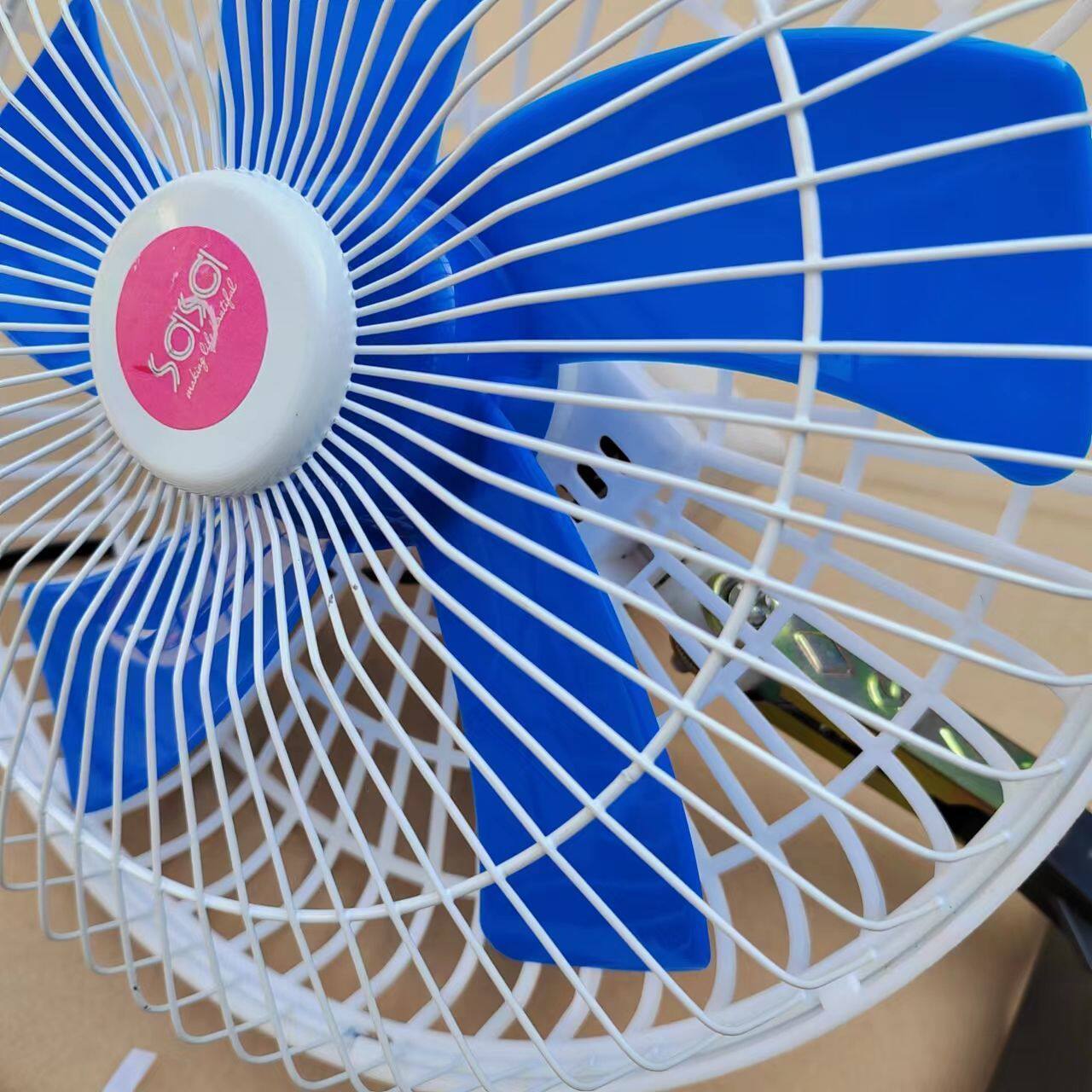 Electric Vehicle Fan 12V48V60V72V Universal Speed-Adjustable Car Fan Outdoor Stall Night Market Tricycle Fan